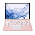 Etui Klawiatura TouchPad do Samsung Galaxy Tab S8+ różowe