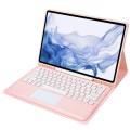 Etui Klawiatura TouchPad do Samsung Galaxy Tab S8+ różowe