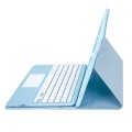 Etui Klawiatura TouchPad do Samsung Galaxy Tab S8+ niebieskie