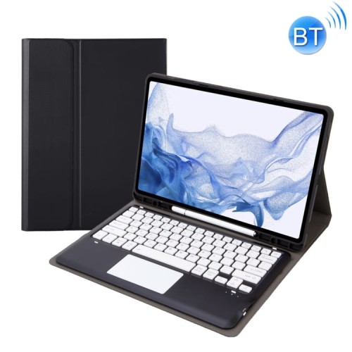 Etui Klawiatura TouchPad do Samsung Galaxy Tab S7 Plus / S7 FE czarne