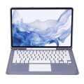 Etui Klawiatura TouchPad do Samsung Galaxy Tab S8+ fioletowe