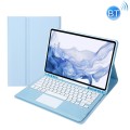 Etui Klawiatura TouchPad do Samsung Galaxy Tab S7 Plus / S7 FE niebieskie