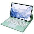 Etui Klawiatura TouchPad do Samsung Galaxy Tab S7 Plus / Tab S7 FE miętowe