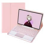 Różowe Etui Bezprzewodowa Klawiatura TouchPad Samsung Galaxy Tab S6 Lite