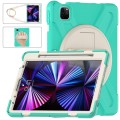 Shockproof Pancerne Etui z Uchwytem i Paskiem do iPad Pro 11 2021/2020/2018 zielone