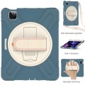 Shockproof Pancerne Etui z Uchwytem i Paskiem do iPad Pro 11 2021/2020/2018 niebieskie