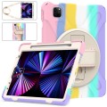 Shockproof Pancerne Etui z Uchwytem i Paskiem do iPad Pro 11 2021/2020/2018 kolorowe