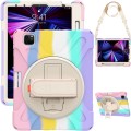Shockproof Pancerne Etui z Uchwytem i Paskiem do iPad Pro 11 2021/2020/2018 kolorowe