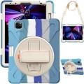 Shockproof Pancerne Etui z Uchwytem i Paskiem do iPad Pro 11 2021/2020/2018 kolorowe