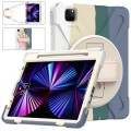 Shockproof Pancerne Etui z Uchwytem i Paskiem do iPad Pro 11 2021/2020/2018 kolorowe
