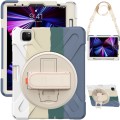 Shockproof Pancerne Etui z Uchwytem i Paskiem do iPad Pro 11 2021/2020/2018 kolorowe