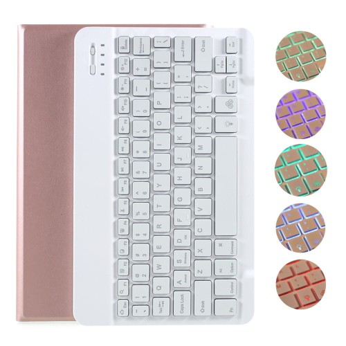 Różowe Etui z podświetlana klawiaturą do Lenovo Tab M10 HD Gen 2 X306F