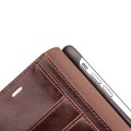 QIALINO Skórzane Etui Pokrowiec iPhone XR brązowy