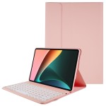 Pokrowiec Etui Klawiatura do Xiaomi Pad 5, Xiaomi Pad 5 Pro różowy