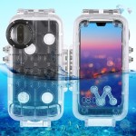 PULUZ Wodoszczelne 40m Etui Obudowa do Huawei P20 Pro transparentne