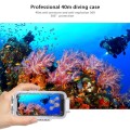 PULUZ Wodoszczelne 40m Etui Obudowa do Huawei P20 Pro transparentne