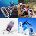 PULUZ Wodoszczelne 40m Etui Obudowa do Huawei P20 Pro transparentne