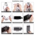 PULUZ Wodoszczelne 40m Etui Obudowa do Huawei P20 Pro czarne