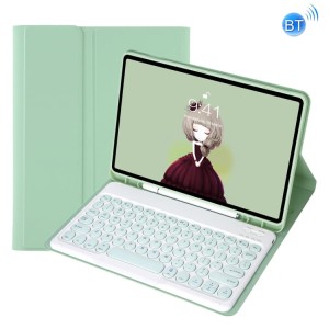 Miętowe Etui Klawiatura Samsung Galaxy Tab S8 11.0