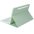 Miętowe Etui Klawiatura Samsung Galaxy Tab S8 11.0