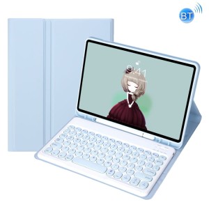 Niebieskie Etui Klawiatura Samsung Galaxy Tab S8 11.0