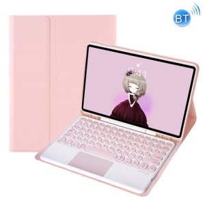 Różowe Etui Klawiatura Touchpad Samsung Galaxy Tab S8 11 cali