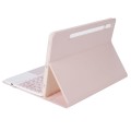 Różowe Etui Klawiatura Touchpad Samsung Galaxy Tab S8 11 cali
