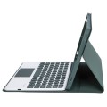 Zielone Etui Klawiatura Touchpad Samsung Galaxy Tab S8 11 cali