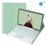 Miętowe Etui Klawiatura Touchpad Samsung Galaxy Tab S8 11 cali 