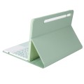 Miętowe Etui Klawiatura Touchpad Samsung Galaxy Tab S8 11 cali
