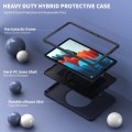 Shockproof Pancerne Etui z Uchwytem do Samsung Galaxy Tab S8 11 cali granatowe