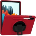 Shockproof Pancerne Etui z Uchwytem do Samsung Galaxy Tab S8 11 cali czerwone
