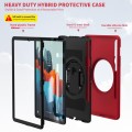 Shockproof Pancerne Etui z Uchwytem do Samsung Galaxy Tab S8 11 cali czerwone