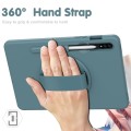 Shockproof Pancerne Etui z Uchwytem do Samsung Galaxy Tab S8 11 cali niebieskie