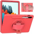 Shockproof Pancerne Etui z Uchwytem do Samsung Galaxy Tab S8 11 cali różowe