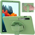 Shockproof Pancerne Etui z Uchwytem do Samsung Galaxy Tab S8 11 cali zielone