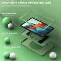 Shockproof Pancerne Etui z Uchwytem do Samsung Galaxy Tab S8 11 cali zielone