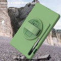Shockproof Pancerne Etui z Uchwytem do Samsung Galaxy Tab S8 11 cali zielone