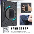 Shockproof Pancerne Etui z Paskiem do Samsung Galaxy Tab S8 11 cali czarne