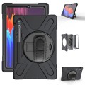 Shockproof Pancerne Etui z Paskiem do Samsung Galaxy Tab S8 11 cali czarne