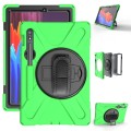 Shockproof Pancerne Etui z Paskiem do Samsung Galaxy Tab S8 11 cali zielone