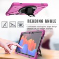 Shockproof Pancerne Etui z Paskiem do Samsung Galaxy Tab S8 11 cali różowe