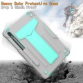 Shockproof Pancerne Etui do Samsung Galaxy Tab S8 11 cali zielono-szare