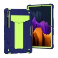 Shockproof Pancerne Etui do Samsung Galaxy Tab S8 11 cali granatowo-zielone