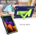Shockproof Pancerne Etui do Samsung Galaxy Tab S8 11 cali granatowo-zielone
