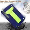 Shockproof Pancerne Etui do Samsung Galaxy Tab S8 11 cali granatowo-zielone