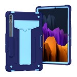 Shockproof Pancerne Etui do Samsung Galaxy Tab S8 11 cali granatowo-niebieskie