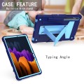 Shockproof Pancerne Etui do Samsung Galaxy Tab S8 11 cali granatowo-niebieskie