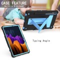 Shockproof Pancerne Etui do Samsung Galaxy Tab S8 11 cali czarno-niebieskie