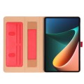 Biznesowe Etui Pokrowiec do Xiaomi Pad 5 / Xiaomi Pad 5 Pro czerwone